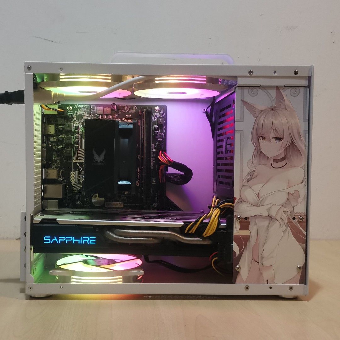 1 Unit AMD Ryzen 5 2600X 16GB RAM 512GB SSD RX 570 4GB RM1299 JB Area