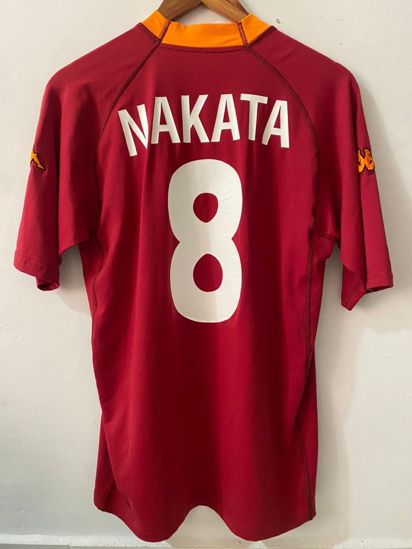 8 Nakata Home 2001 Limited edition Maglia Roma Scudetto Edizione