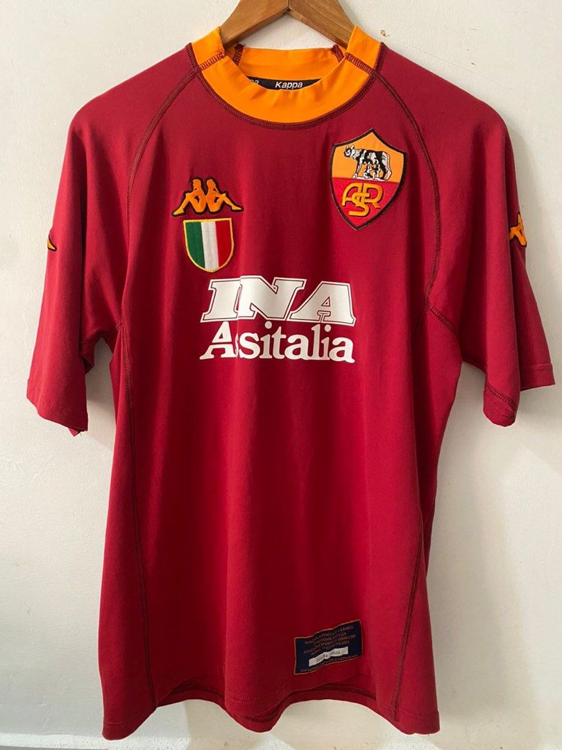 8 Nakata Home 2001 Limited edition Maglia Roma Scudetto Edizione