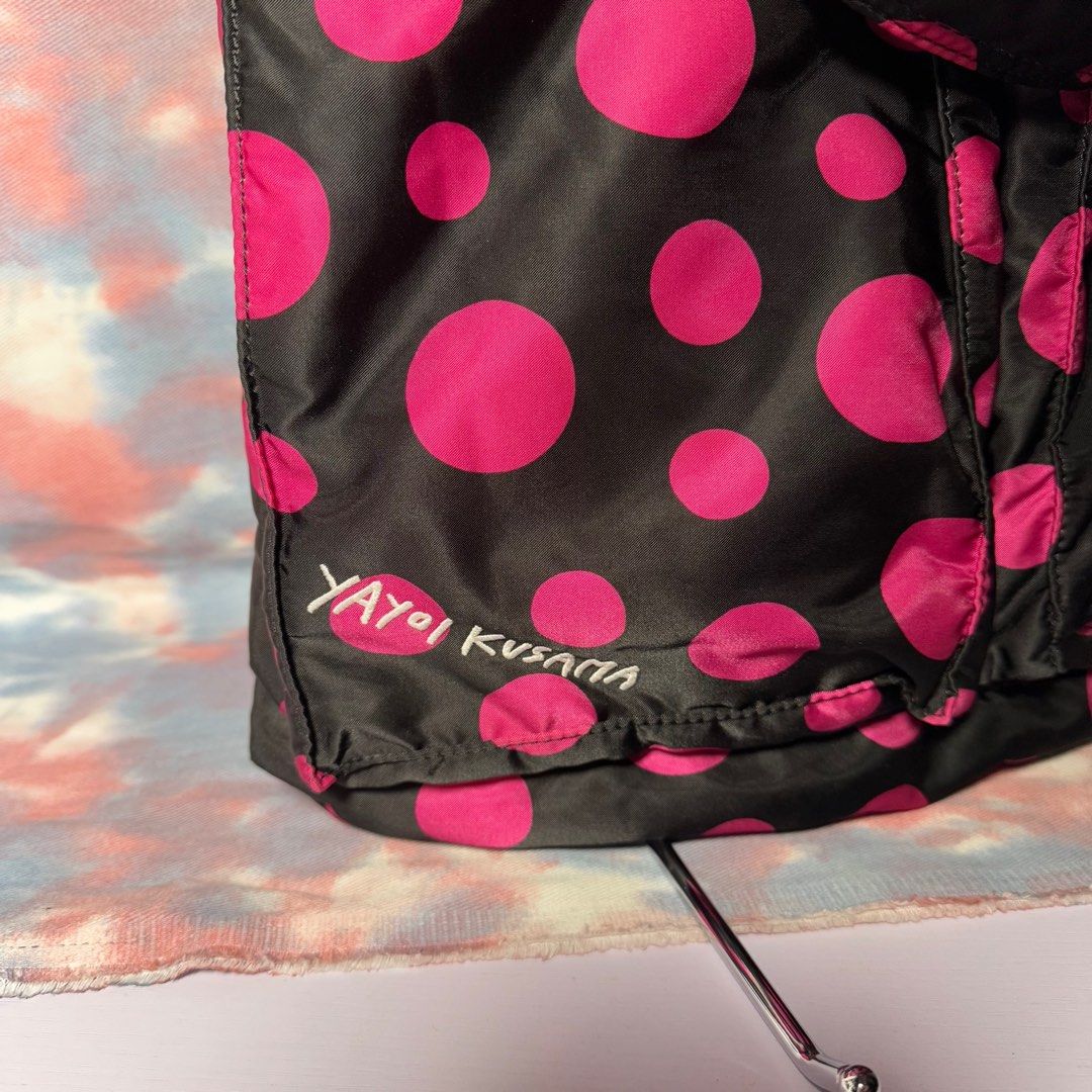 90% new porter x x-girl x 草間彌生yayoi kusama xgirl polka