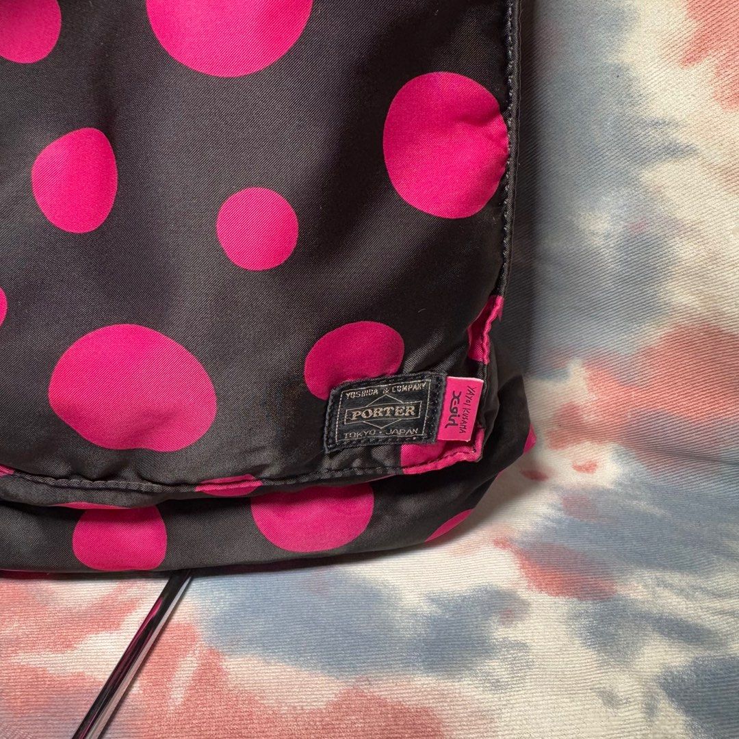 90% new porter x x-girl x 草間彌生yayoi kusama xgirl polka