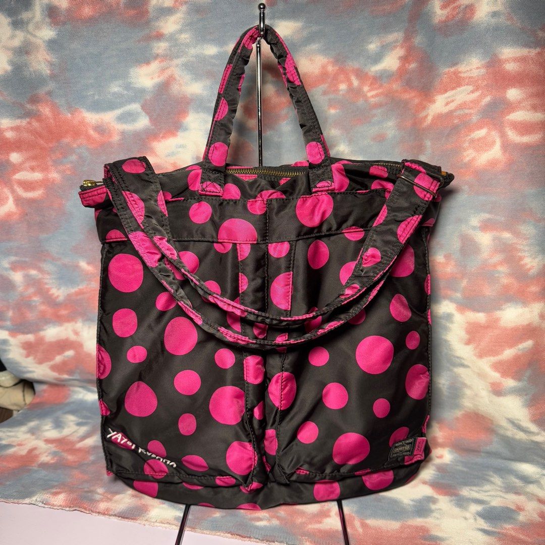 90% new porter x x-girl x 草間彌生yayoi kusama xgirl polka