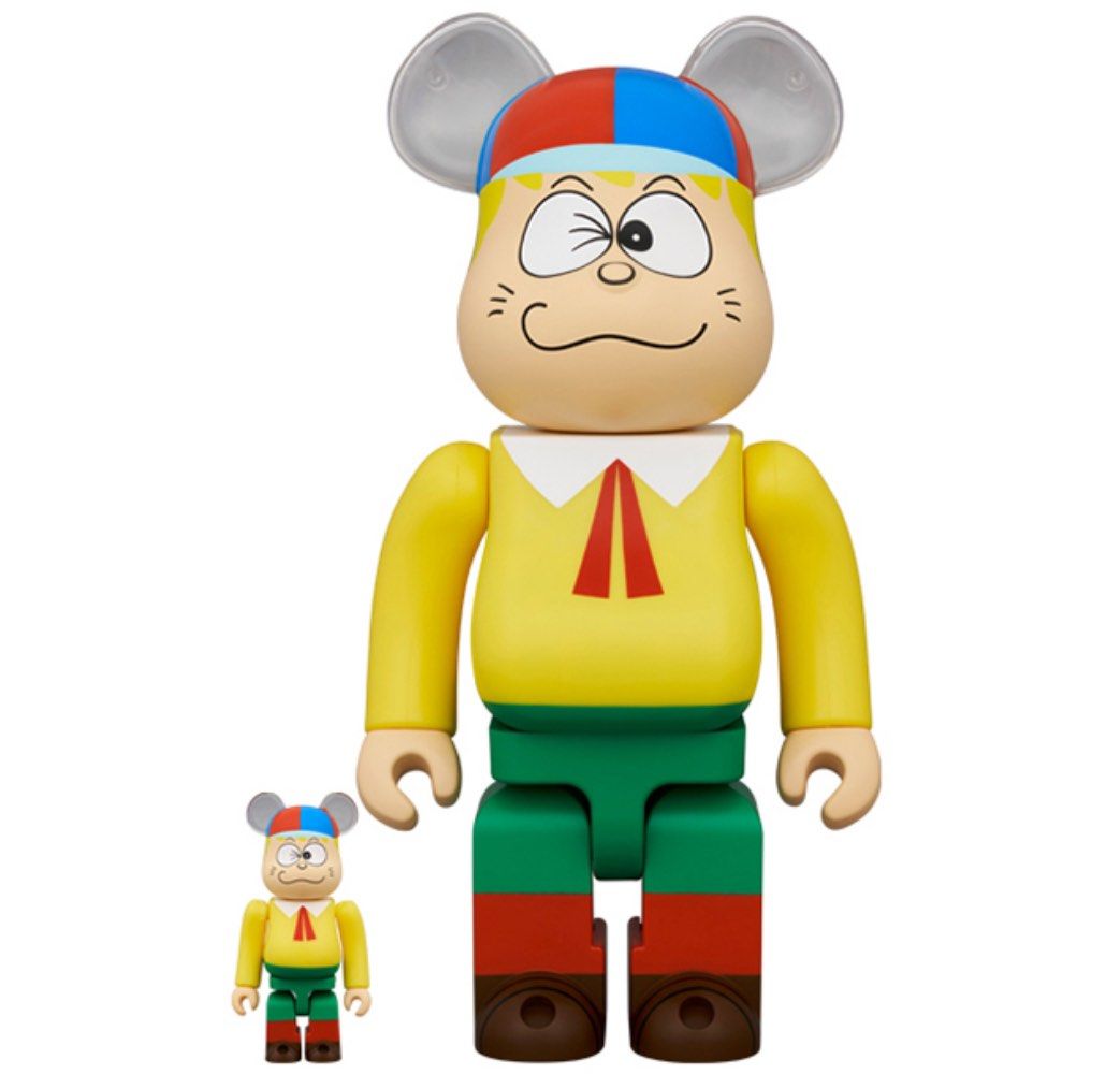 💥限量優惠💥 BEARBRICK 忍者ハットリくん100％ & 400％ / BE