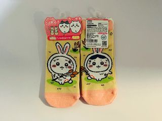 ‼️INSTOCK‼️ [Chiikawa] Area Limited Yamaguchi White Rabbit Socks Chiikawa Little Cuteness八字 Cat Bunny ちいかわ62974823795586115
