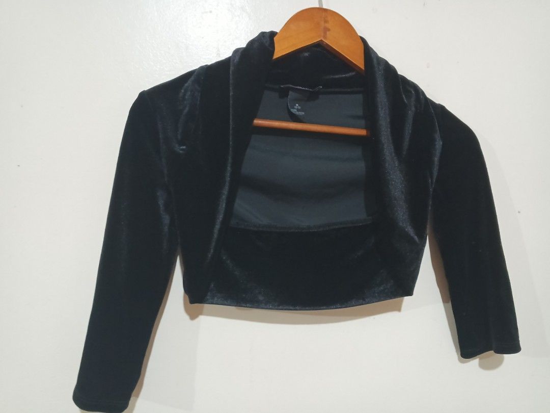 Kids black bolero hotsell