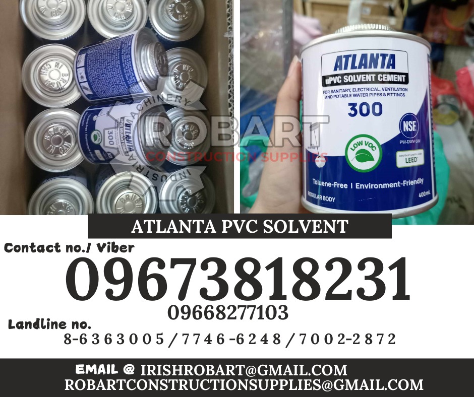 Atlanta PVC Solvent Cement w/ Brush @Plastic Container, Commercial ...