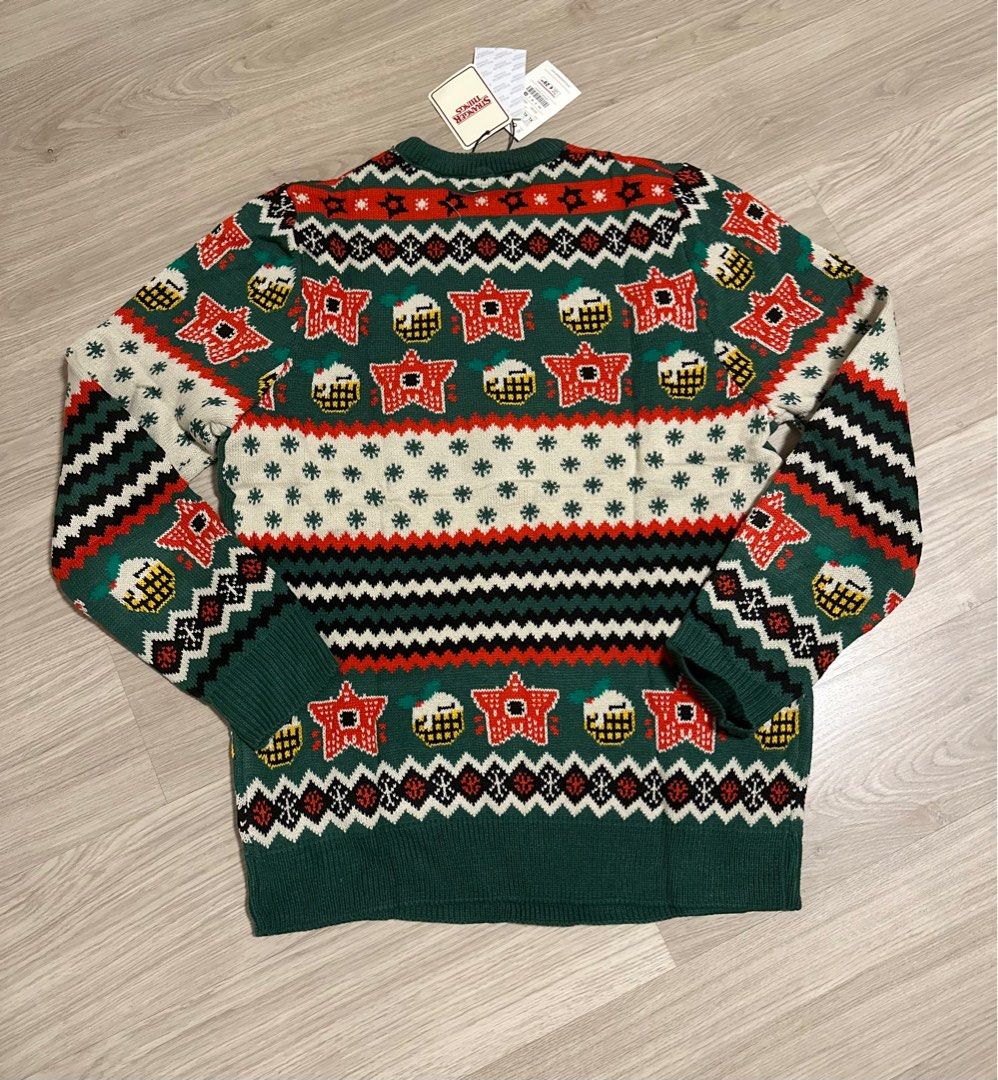 Mandalorian Pull And Bear Sweater Navidad Vintage 80's Capricci