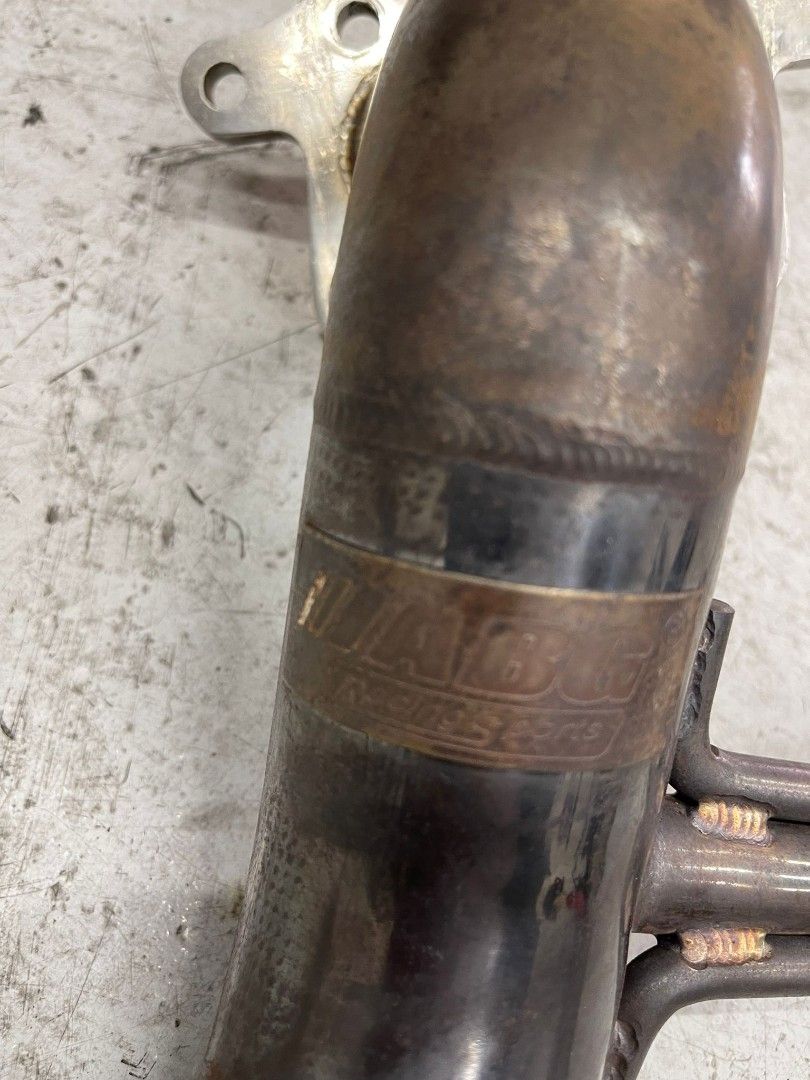 Catless header (Category: Exhaust) located in Singapore. Submitted by dyaa1808 (Listing ID 1335353971, Image 2). Description: ABG racing header,catless...for honda fit/jazz gk3/gk5...performance gain and louder sound from the exhaust...lighter throttle respond....