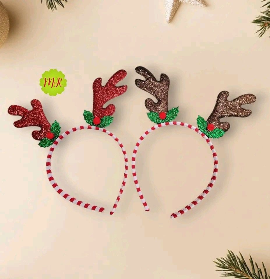 CHRISTMAS REINDEER HEADBAND (Category: Hair Accessories) located in Manila. Submitted by bongsy999mall (Listing ID 1335242899, Image 3). Description: CHRISTMAS REINDEER HEADBAND 1PC FOR ₱85 3PCS FOR ₱250.