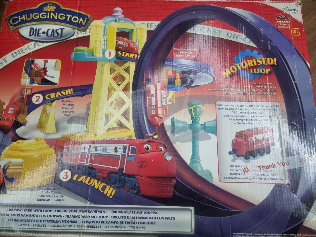 Train Loop Set Chugginton Motorised Loop Train Set, Hobbies & Toys, Toys & Games on ...
