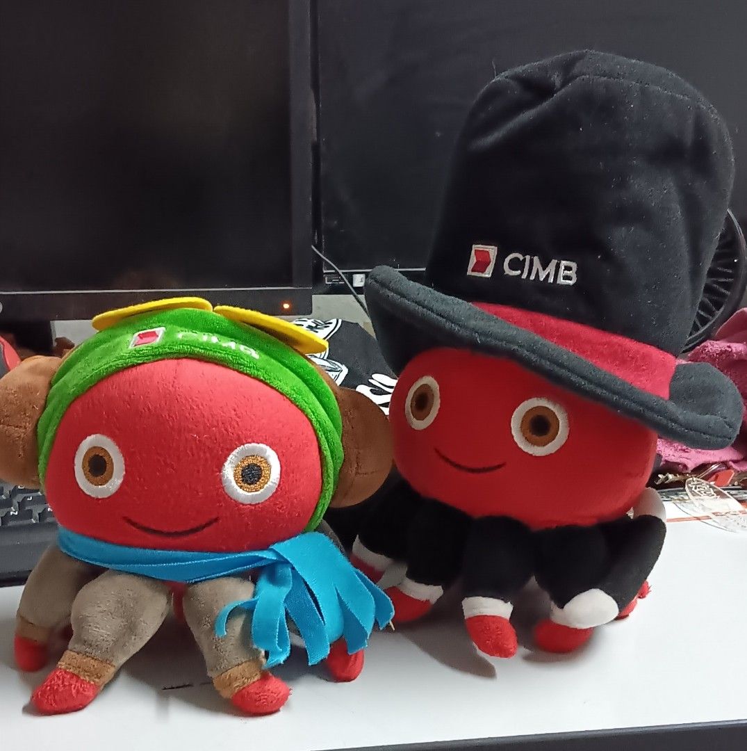 Cimb octo soft toys