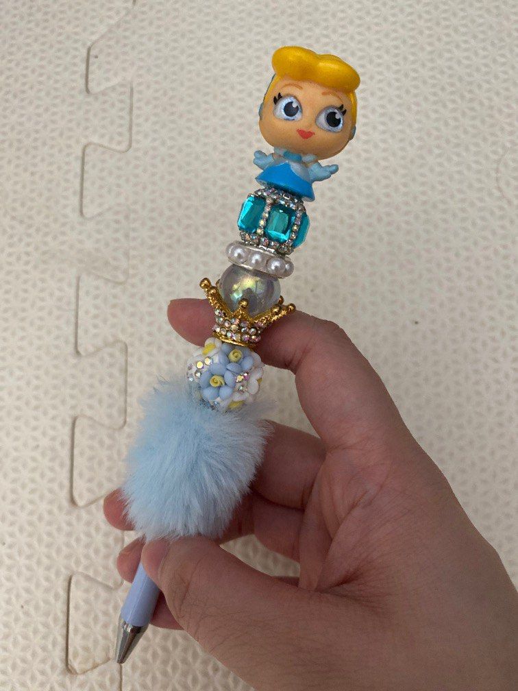 Cinderella fancy pen (Category: Handmade Craft) located in Lucena. Submitted by cat09 (Listing ID 1335301213, Image 3). Description: Handcrafted Fancy beads Sf not included .