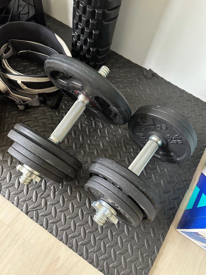 Decathlon 20kg Dumbbell Set Additional weight plates