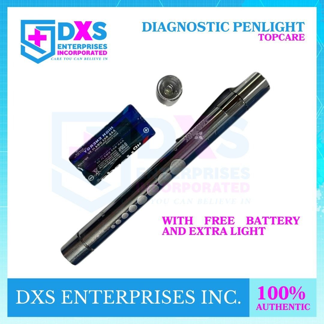 DIAGNOSTIC PENLIGHT (Category: Medical Supplies & Tools) located in Quezon City. Submitted by staffmarke01383 (Listing ID 1335265221, Image 1). Description: AVAILABLE ON STOCK✨ BUY YOUR NEEDS NOW, HERE IN OUR SHOP! WE HAVE ALL KINDS OF MEDICAL SUPPLIES THAT YOU NEED! “DXS ENTERPRISES INC.” MEDICAL SUPPLIES AND EQUIPMENT! WE ACCEPT RETAIL AND BULK ORDERS!! Visit us at: Pin: DXS ENTERPRISES INC. Warehouse Address: 18 Rest Haven St. Brgy. Bungad Pro