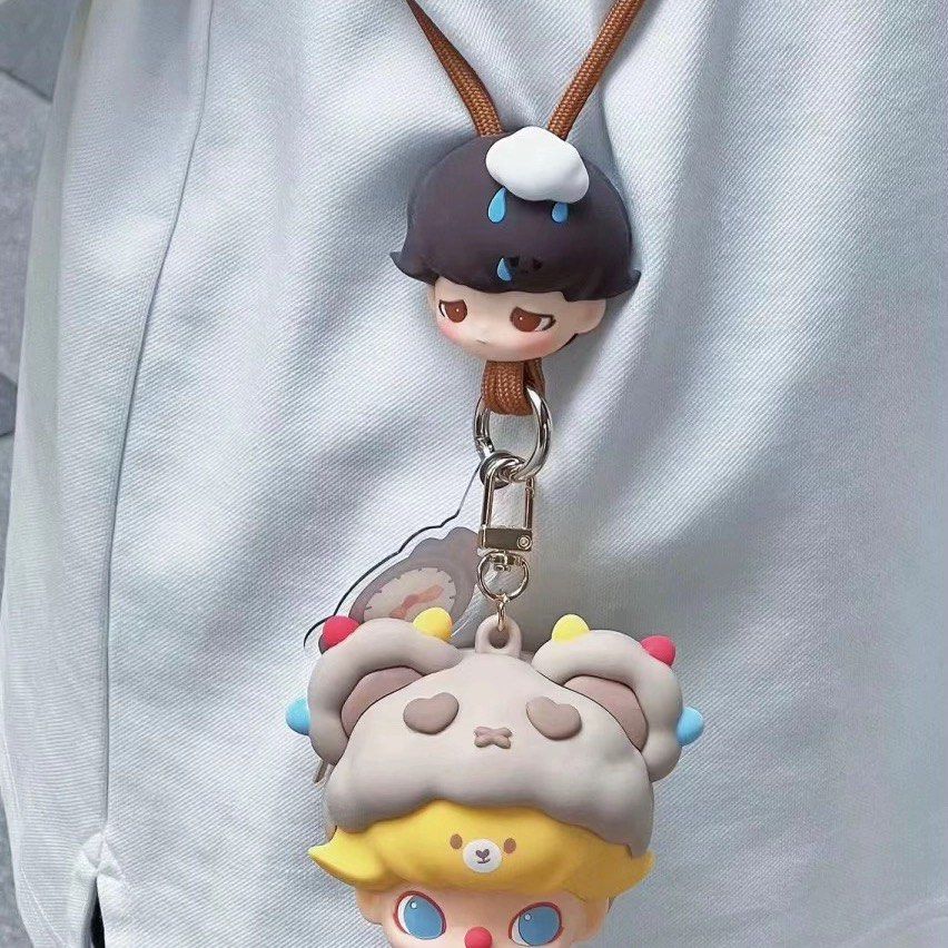 Dimoo Dating Lanyard Original Popmart, Toys & Collectibles, Mainan di ...