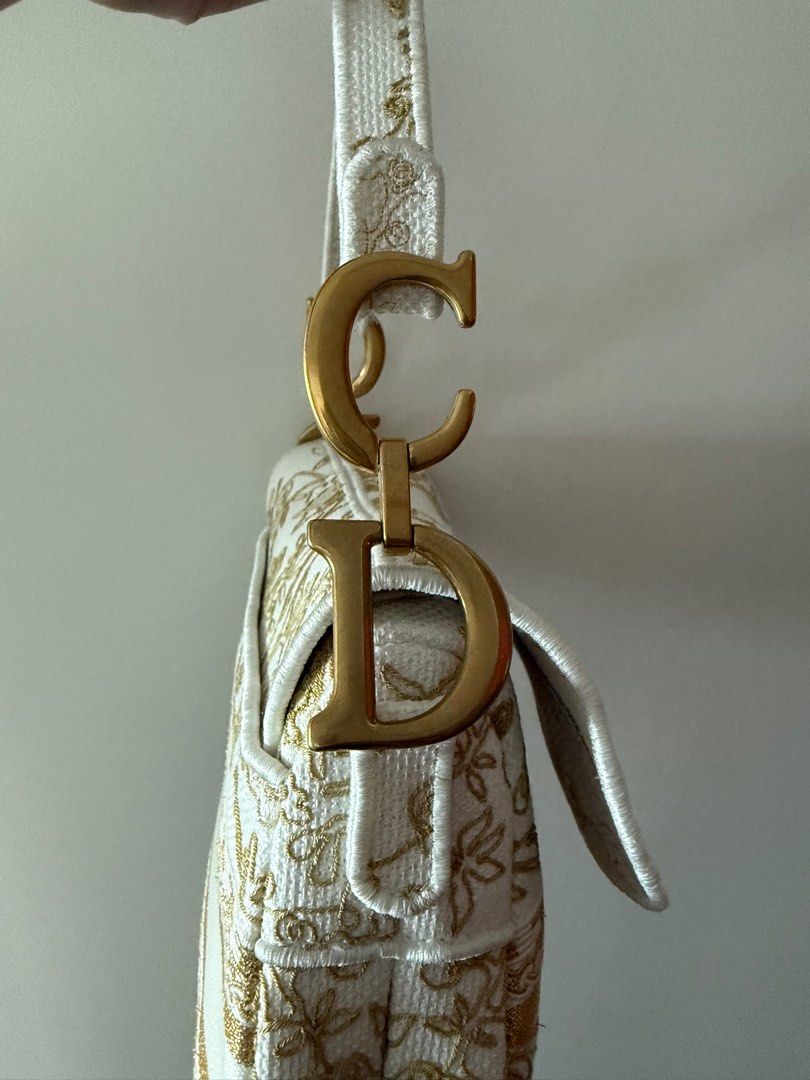 Dior saddle bag keychain top