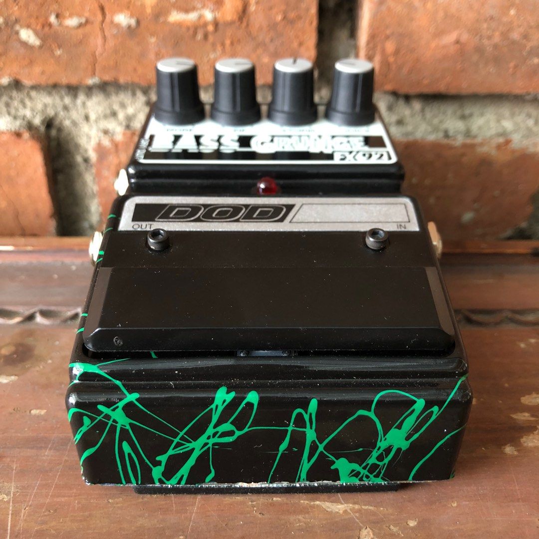 Efek bass gitar dod bass grunge fx92 not sansamp boss darkglass