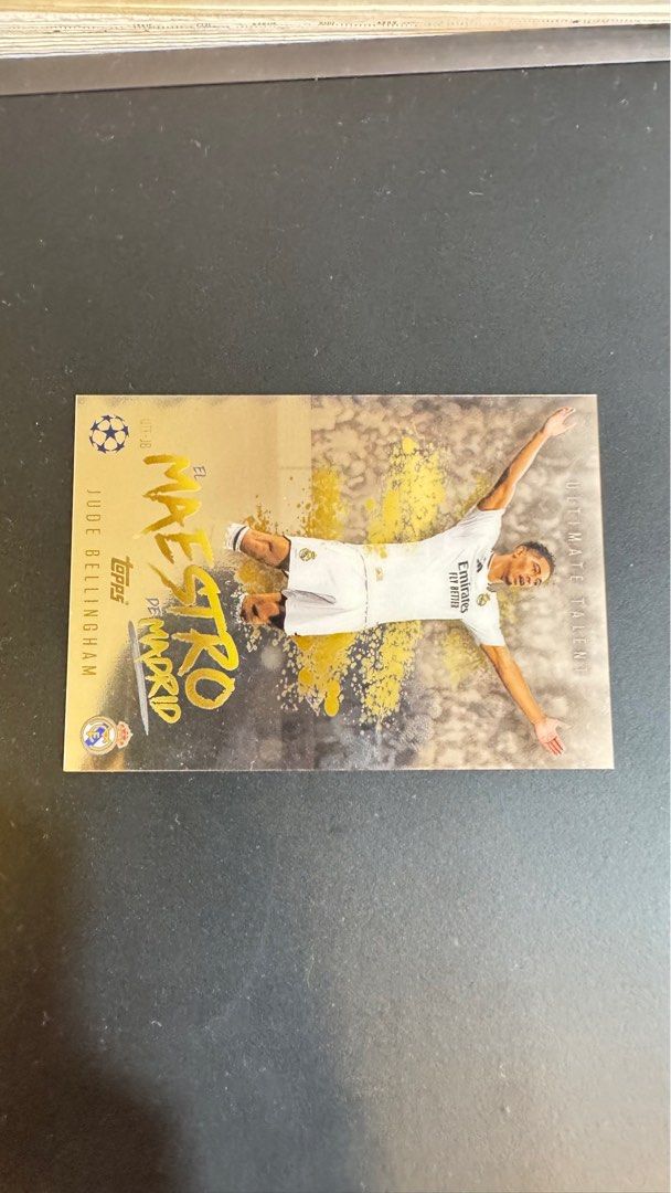 El Maestro de Madrid (Jude Bellingham) Match Attax Ultra Rare