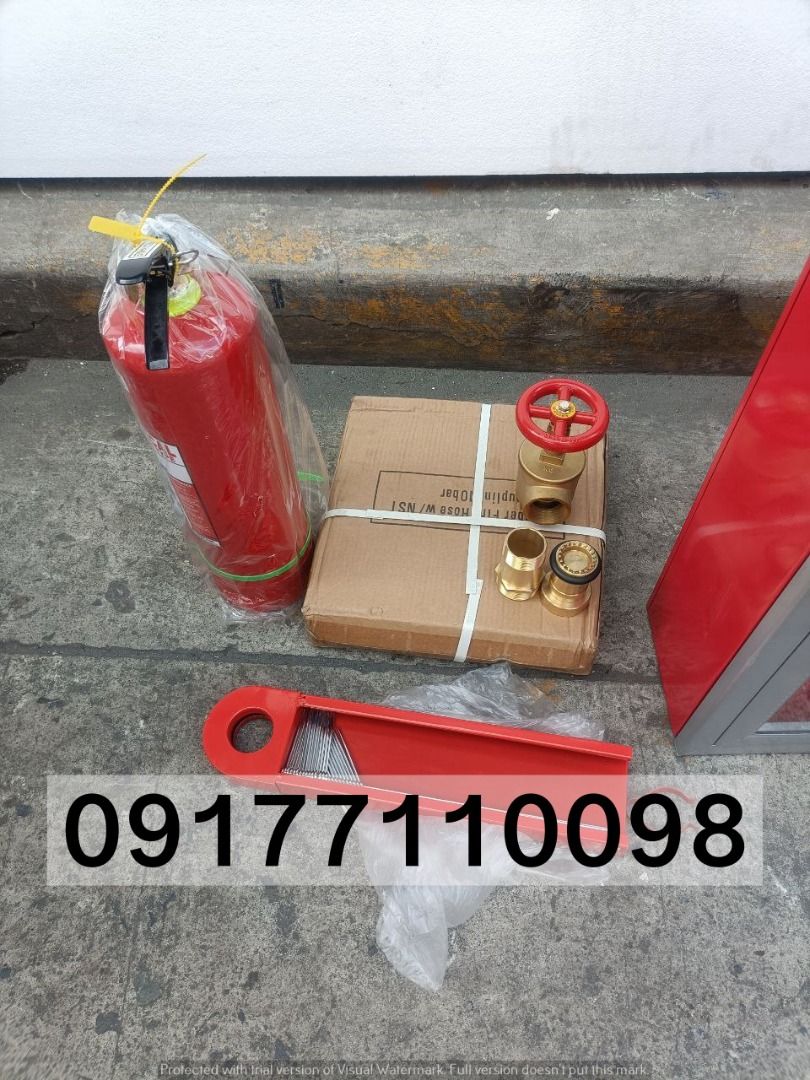 Fire hose cabinet set (Category: Construction Tools & Equipment) located in Manila. Submitted by joeyroque09 (Listing ID 1335262722, Image 3). Description: .