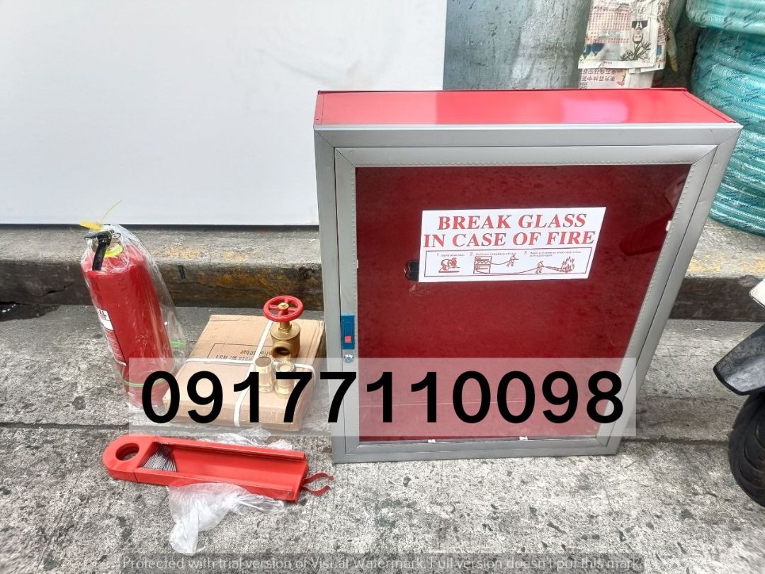 Fire hose cabinet set (Category: Construction Tools & Equipment) located in Manila. Submitted by joeyroque09 (Listing ID 1335262722, Image 2). Description: .