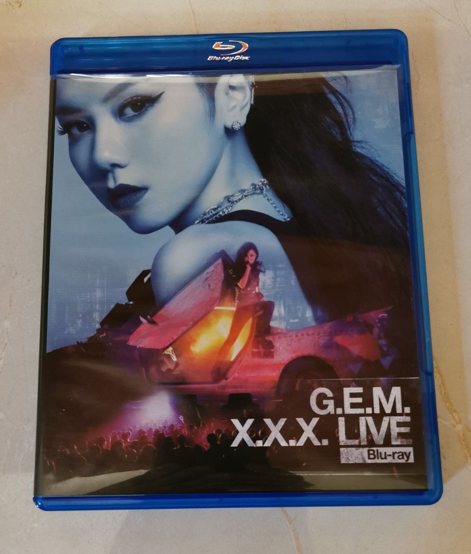 鄧紫棋g.e.m . x.x.x. live blu-ray 藍光碟