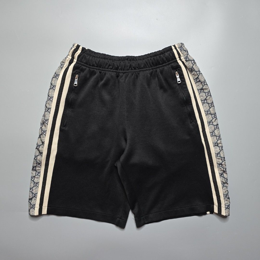 Gucci GG Tape Technical Jersey Short Men s Fashion Bottoms Shorts on Carousell