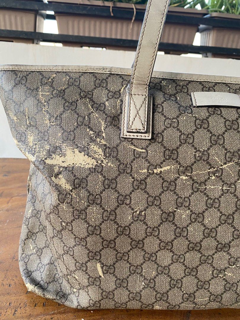 Gucci nice gg supreme canvas tote top