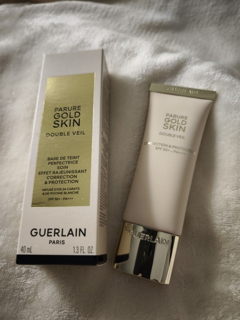 化粧下地 GUERLAIN PARURE GOLD SKIN DOUBLE VEIL パリュール ゴールド スキン ダブル ヴェール プライマー（化粧下地