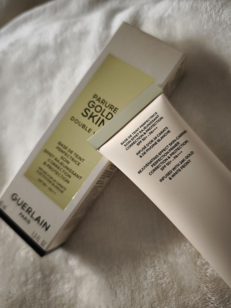 Guerlain Parure Gold Skin Primer Double Veil Almost 98%New 嬌蘭