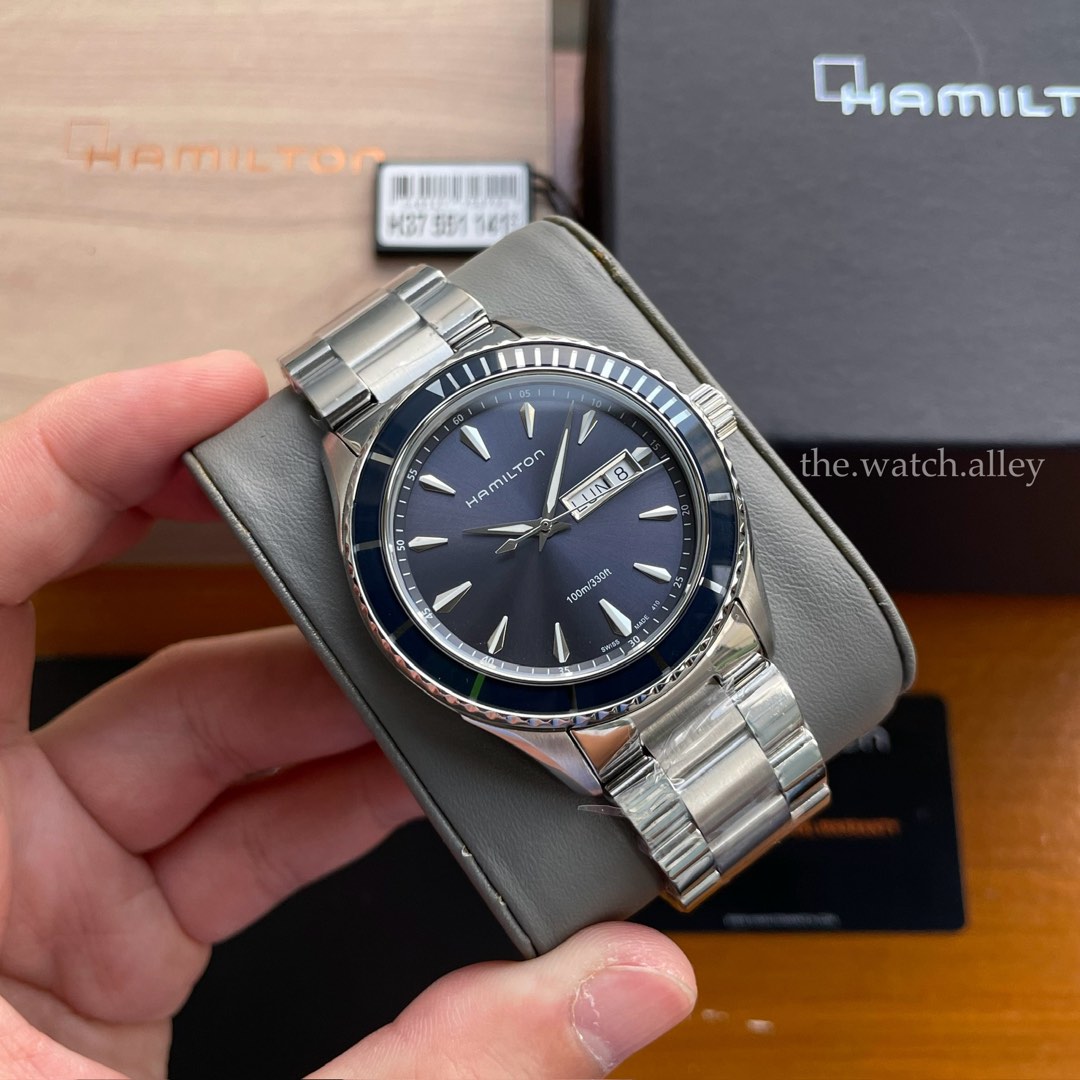 Hamilton seaview day date auto best sale