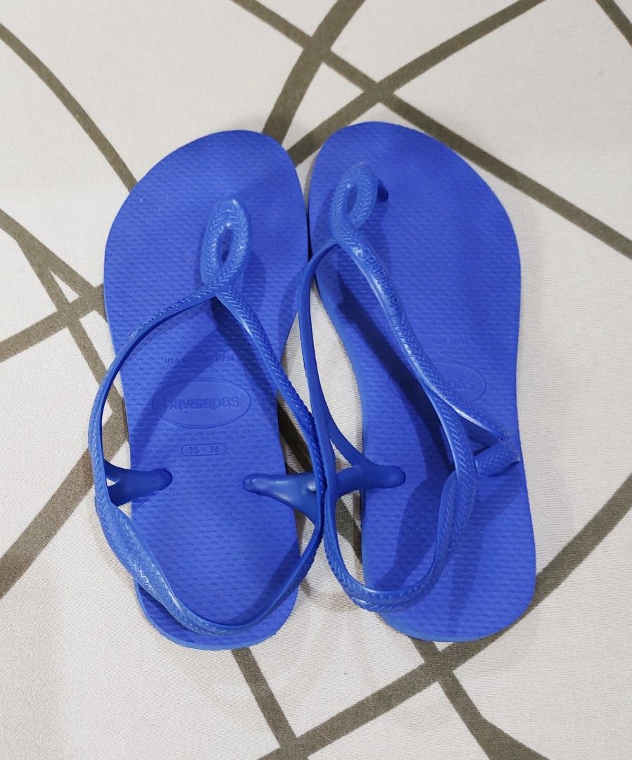 Havaianas Luna FC Women s Fashion Footwear Flats Sandals on Carousell