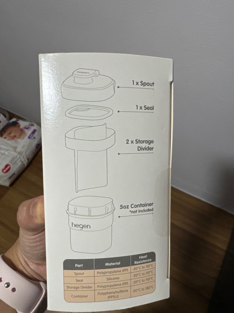 Hegen Food storage converter, Babies Kids, Nursing Feeding