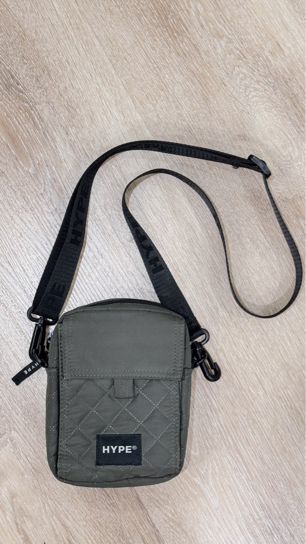 HYPE Man Sling bag Military Green free delivery