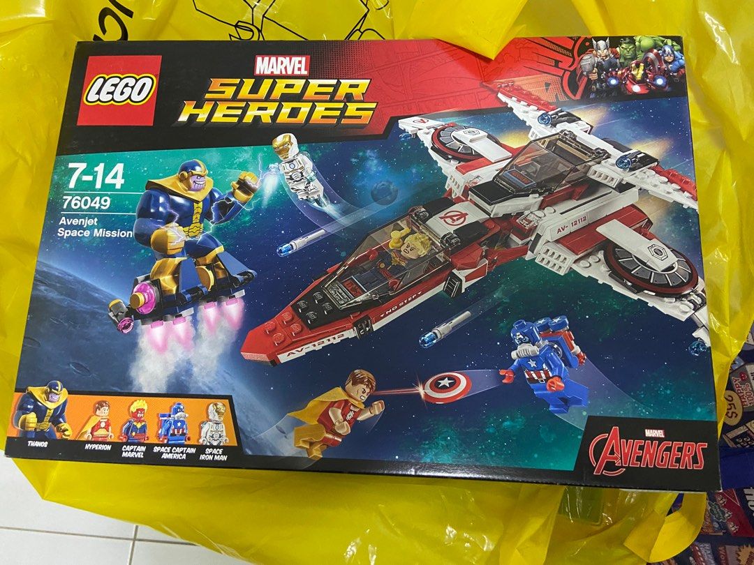 Lego 76049 Marvel Superheroes Avenjet Space Mission The Avengers Thanos