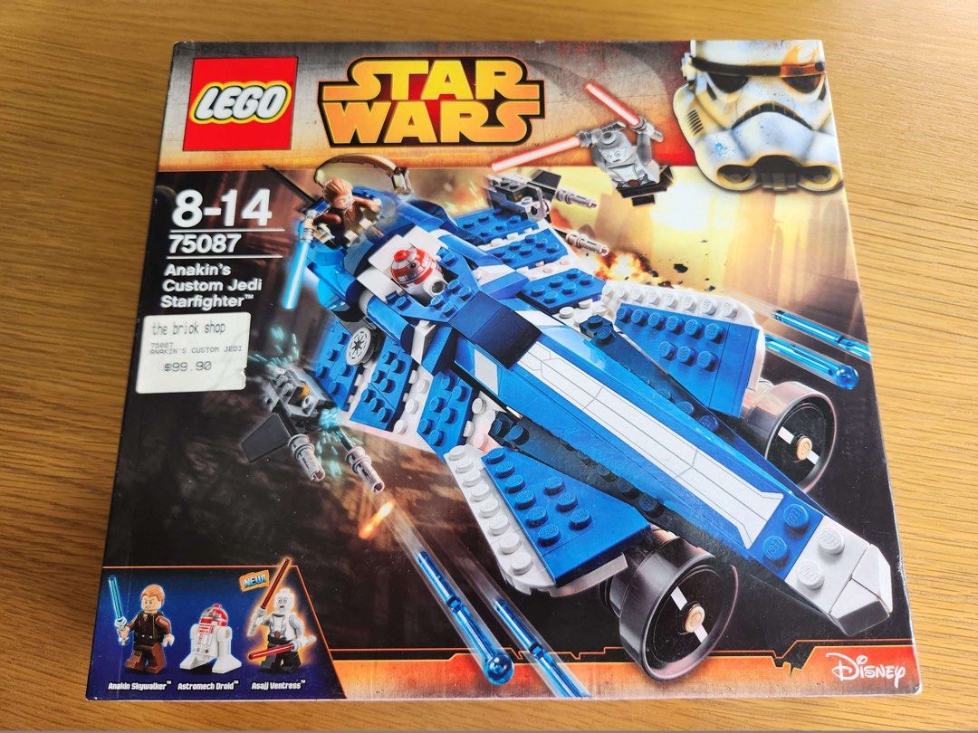LEGO Star Wars Anakin s Custom Jedi Starfighter 75087 Hobbies Toys Toys Games on Carousell