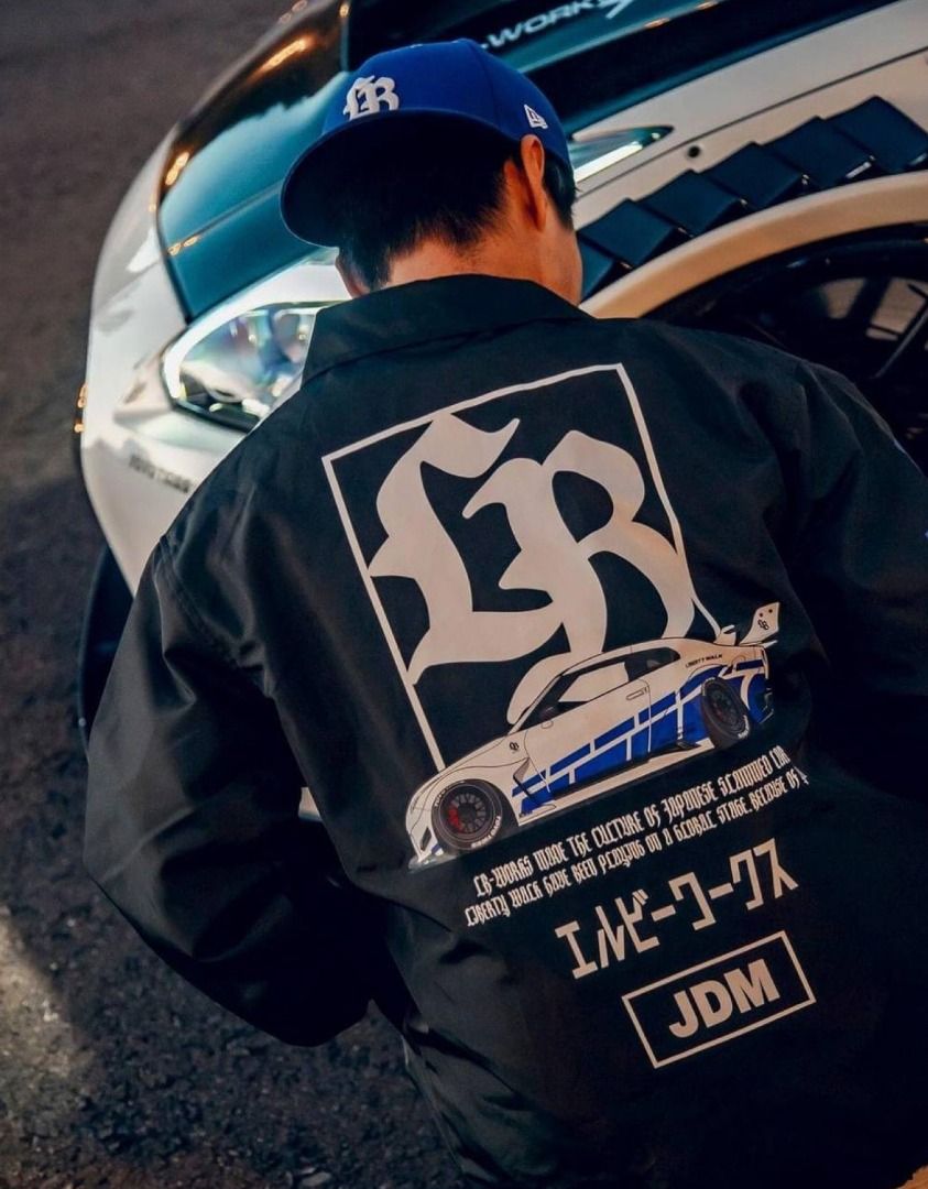 Liberty Walk Box Logo 35 Silhouette Coach Jacket, Men's
