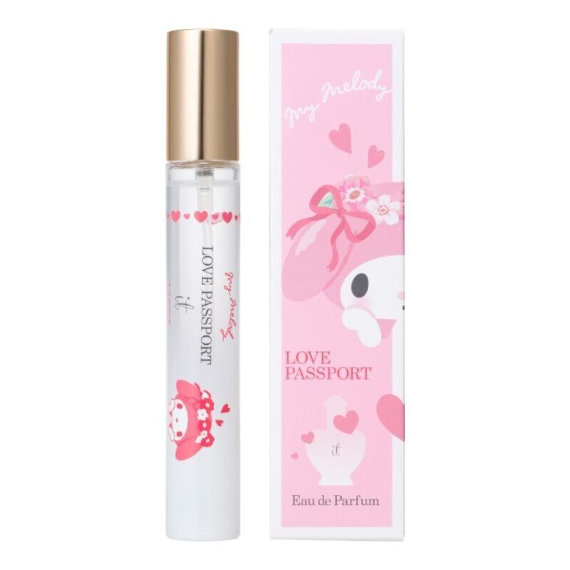 LOVE PASSPORT it MINI My Melody Design FRAGRANCE 8ml EDP perfume