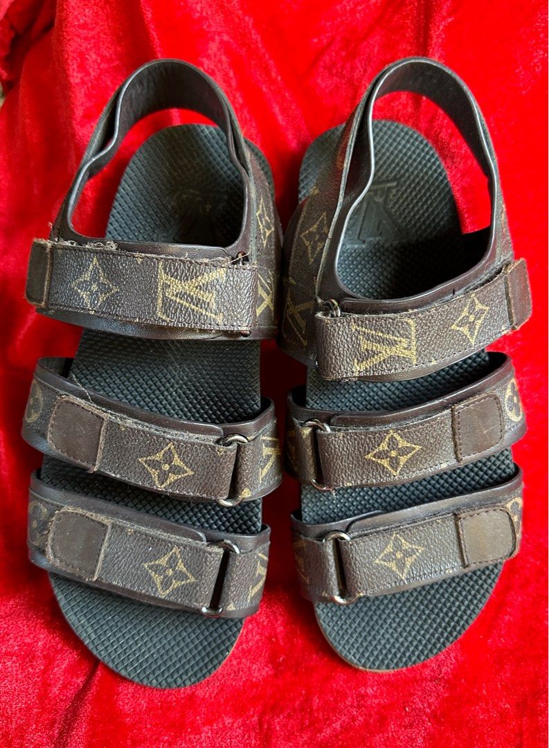 LV travis Scott sandals