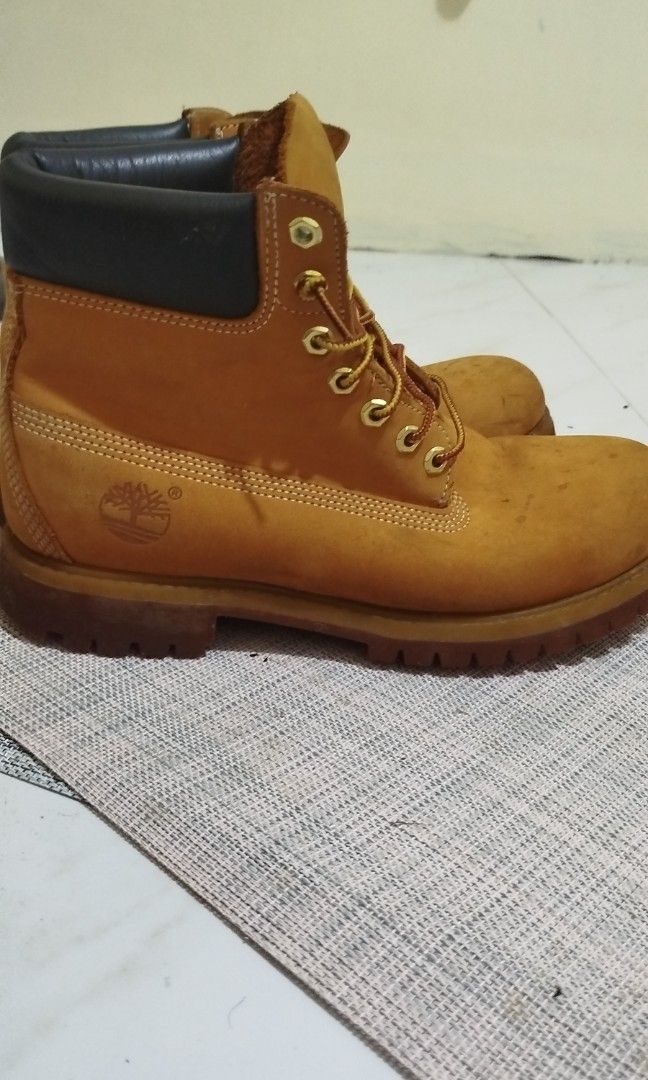 Mens wheat colored boots deals