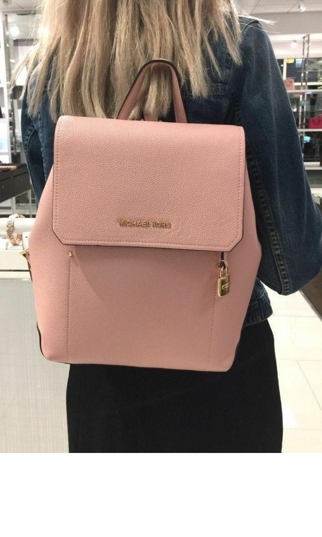 Michael kors hayes medium leather backpack bag online