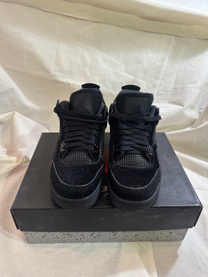 olivia kim air jordan 4 pony hair