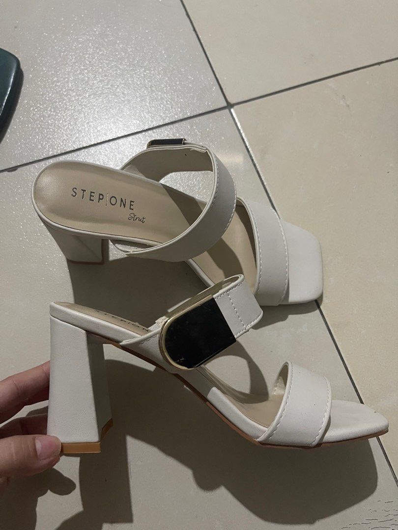 White heels payless discount