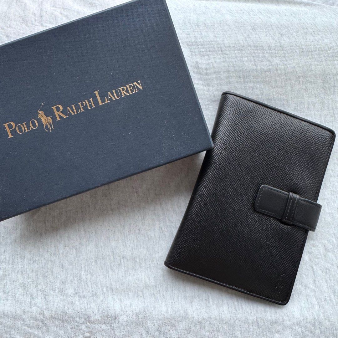 Komeri Ralph Lauren Passport Cover Leather Travel Set