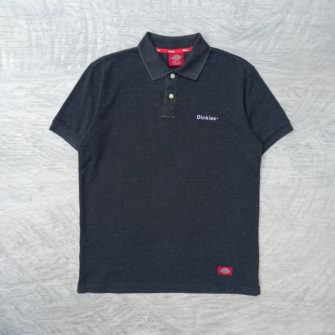Polo Shirt Dickies Simple Logo, Fesyen Pria, Pakaian Atasan di - Main Image
