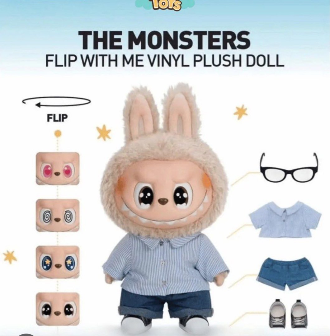 POPMART Labubu Doll: Flip Me Series, Hobbies & Toys, Toys & Games