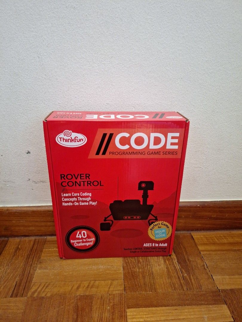Programming Game Rover control (Category: Educational & Learning Toys) located in Singapore. Submitted by chrizz02 (Listing ID 1335299923, Image 1). Description: got as a gift great for ppl who r into coding and wanna have some fun very beginner friendly can nego if pick up at my convenience.