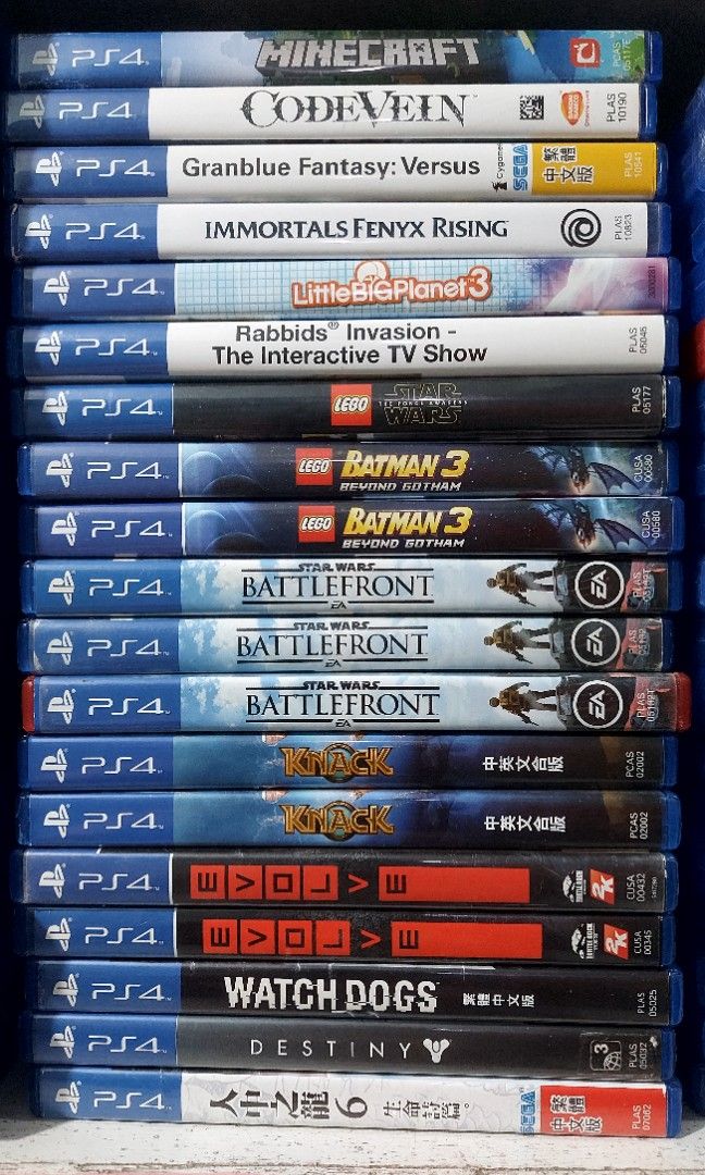 PS4 GAMES FOR SALE (Category: PlayStation) located in Santa Rosa. Submitted by agentred1142 (Listing ID 1335350820, Image 2). Description: PS4 GAMES FOR SALE / TRADE - All games are tested & working properly - No Scratch on Game disc - Location: STA ROSA LAGUNA PS4 GAMES Tiny Tina's WONDERLANDS (BRANDNEW) P700 each Assassins Creed Valhalla - 900 SIFU - 1100 The King Of Fighters X1V - 900 Street Fighter V Arcade Edition - 700 Call Of Duty WW2 - 80