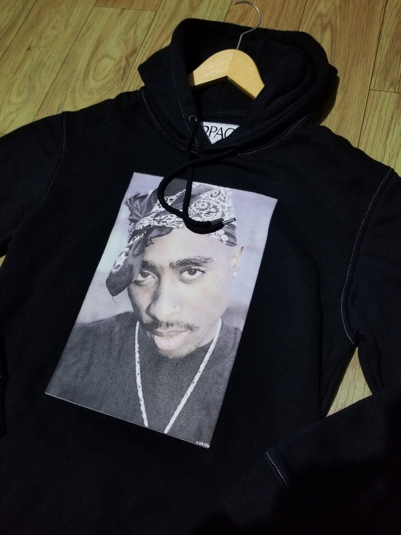 Pullover Hoodie Forever 21 X 2pac Shakur Black