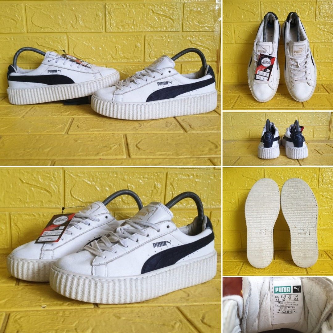 PUMA CREEPER x FENTY RIHANNA Size 40 25.5 cm SECOND ORIGINAL Fesyen Wanita Sepatu di Carousell
