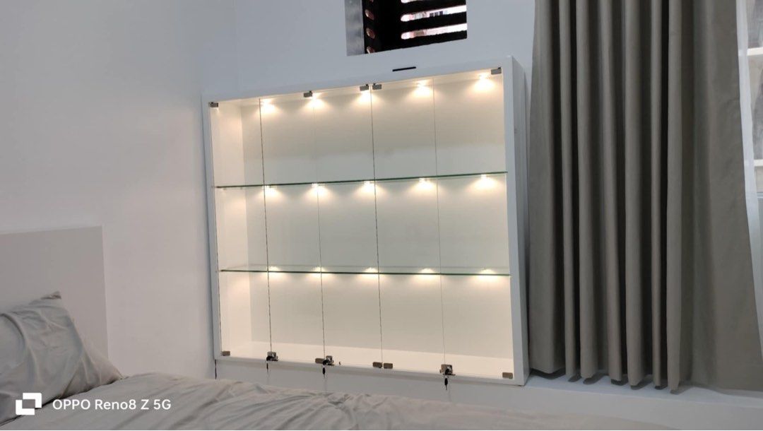 Royal Molly collection display Cabinet Display lighted showcase display (Category: Shelves, Cabinets & Racks) located in San Juan City. Submitted by projectvanity (Listing ID 1335266592, Image 2). Description: What we offer: Such as but not limited to the following 🔽 -collection items Display - Fit out - Loft Beds/Bedframes - Kitchen Cabinets - Floor to Ceiling Wardrobes - Entertainment Cabinets - Walk in Closets - Study/Work Tables - Consoles -